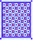 July Stars quilt pattern