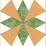 Florida quilt block pattern