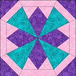 Hawaii quilt block pattern