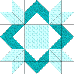 Michigan quilt block pattern