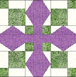 New Hampshire quilt block pattern