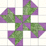Oklahoma quilt block pattern