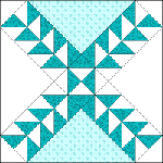 Pennsylvania quilt block pattern