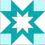 Utah quilt block pattern