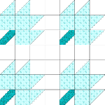 Vermont quilt block pattern