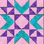 Wyoming quilt block pattern