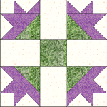 Wyoming quilt block pattern