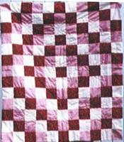 Around the World in 3 quilt pattern