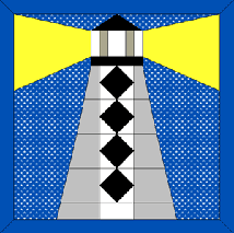 Lighthouse quilting templates